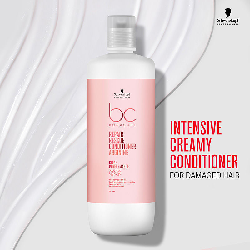 Schwarzkopf Professional Bonacure Repair Rescue Conditioner With Arginine, 1000ml Buy at Indicrest Image 4