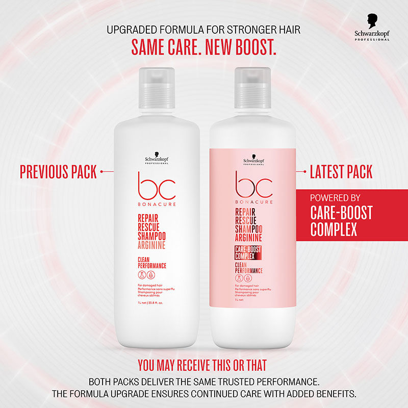 Schwarzkopf Professional Bonacure Repair Rescue Shampoo, 1000ml Buy at Indicrest Image 12