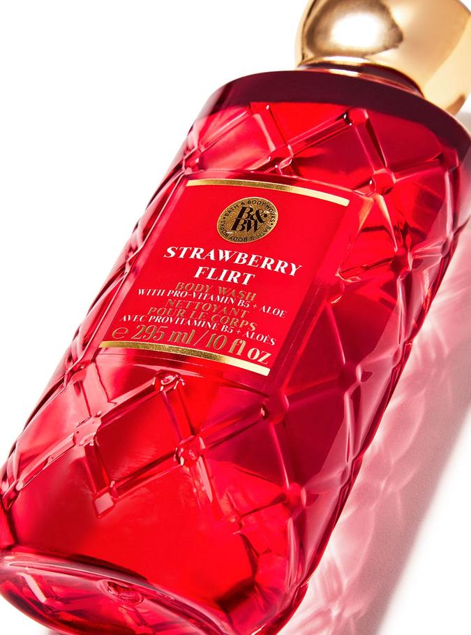 Bath & Body Works Strawberry Flirt Body Wash, 295 ml / 10 fl oz Buy at Indicrest Image 2
