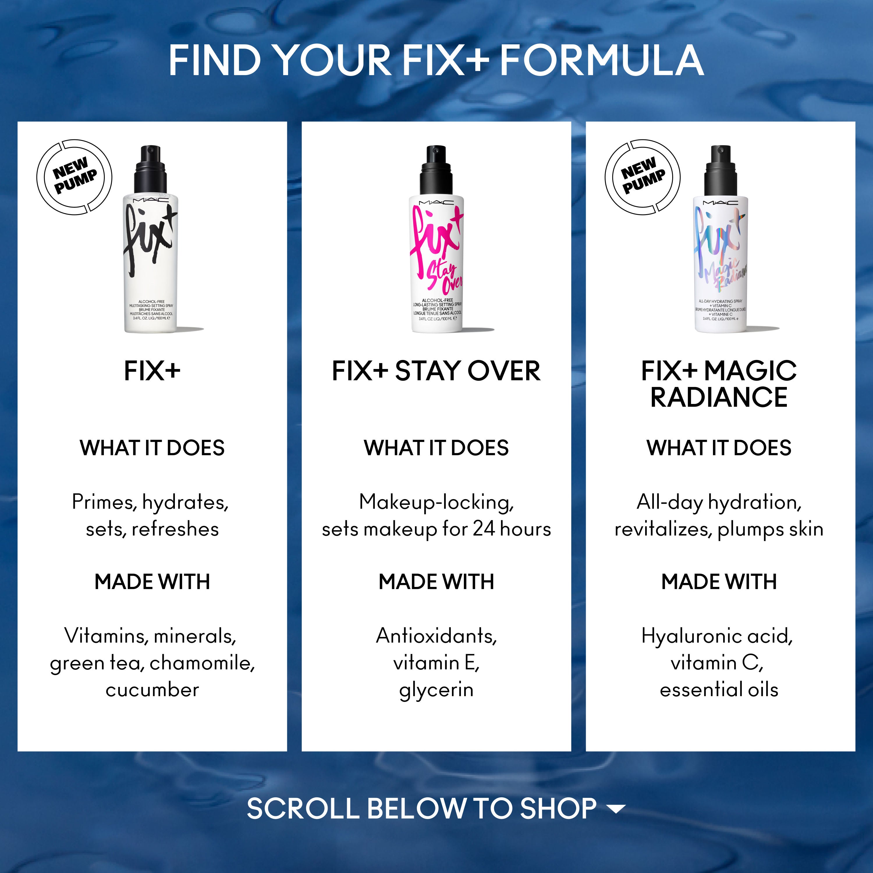 M.A.C Mini Prep + Prime Fix+ (Alcohol Free) Setting Spray - Origil (Makeup Fixer) With Green Tea, 30ml Buy at Indicrest Image 3