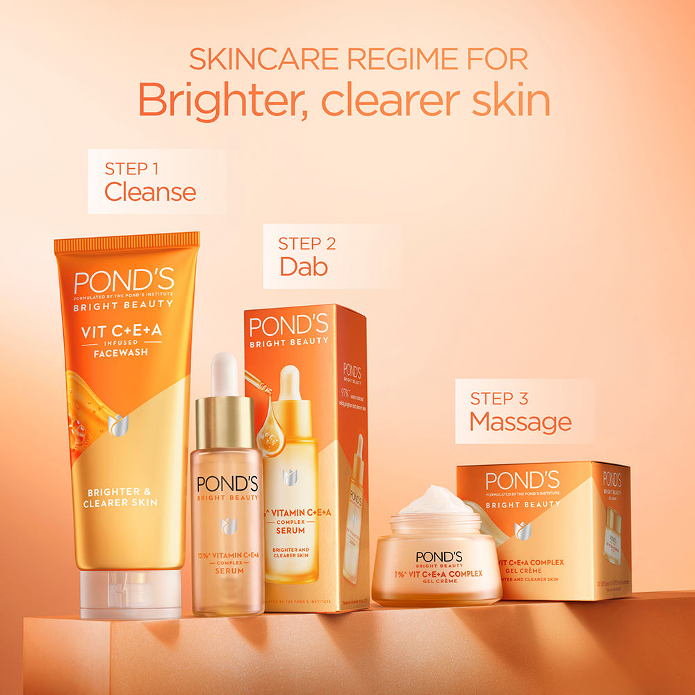 Pond’s Bright Beauty 12% Vitamin C+E+A Serum, 28ml Buy at Indicrest Image 7