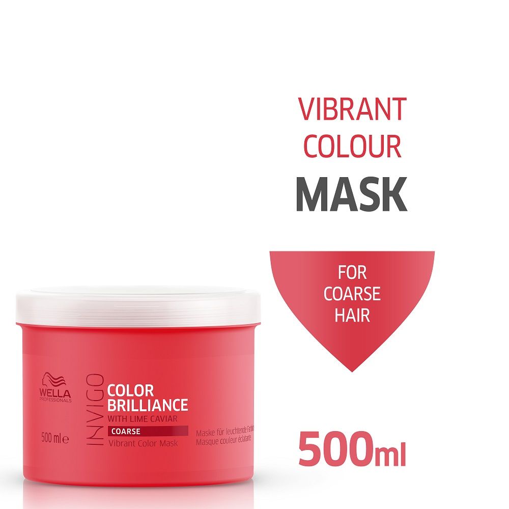 Wella Professionals Invigo Color Brilliance Mask For Coarse Hair, 500ml Buy at Indicrest