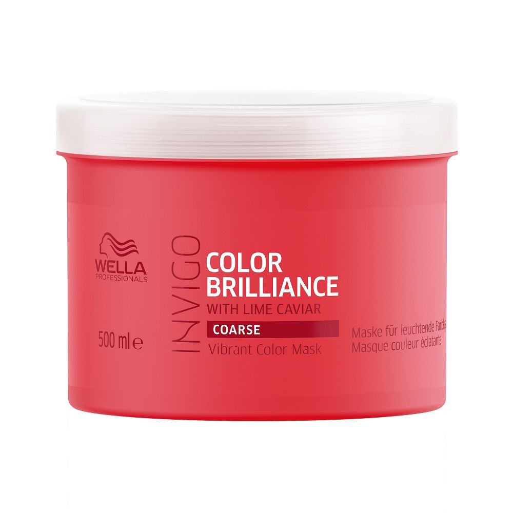 Wella Professionals Invigo Color Brilliance Mask For Coarse Hair, 500ml Buy at Indicrest Image 2