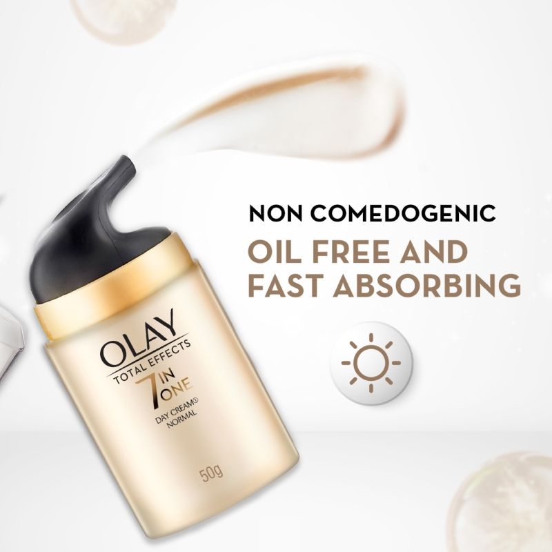 Olay Total Effects Day Cream, Fights 7 Signs of Ageing With Niacimide & Green Tea Extracts, 50g Buy at Indicrest Image 5