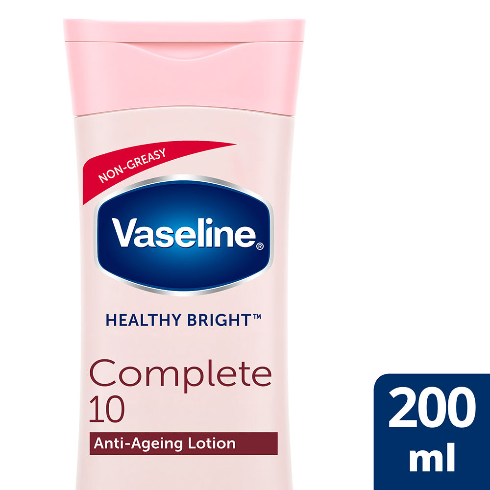 Vaseline Healthy Bright Complete 10 Body Lotion, 200ml Buy at Indicrest