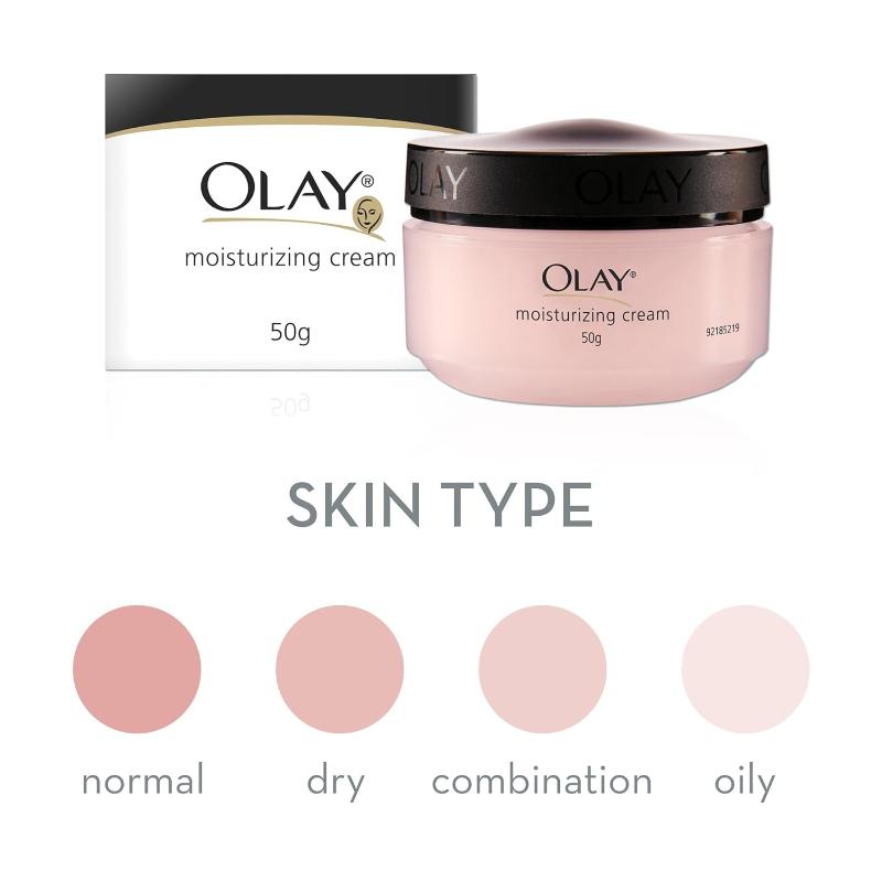 Olay Moisturising Cream, Light Weight & Non Greasy, Hydrates & Locks in Moisture, 50g Buy at Indicrest Image 6
