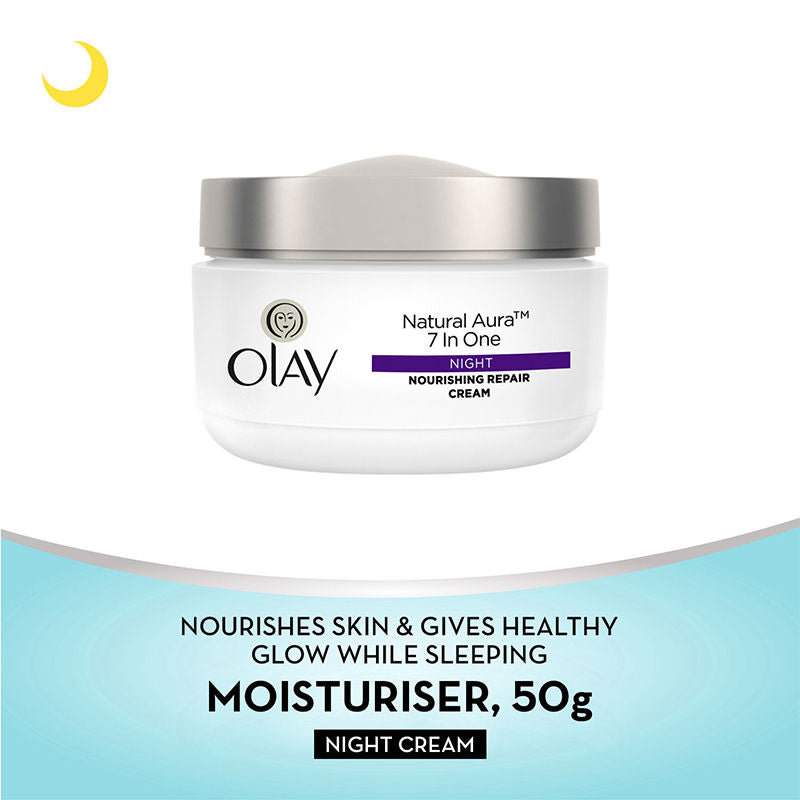 Olay tural Aura Day Cream With SPF 15, Glowing Radiance Cream With Niacimide, Vitamin Pro B5, E, 50g Buy at Indicrest Image 2