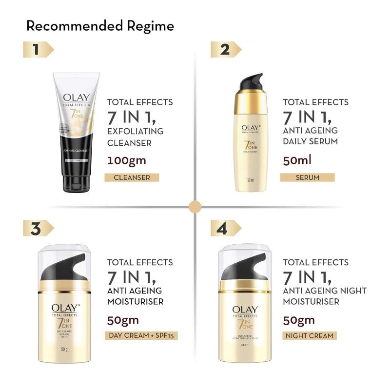 Olay Total Effects BB Cream With SPF15, Fights 7 Signs of Ageing With Niacimide, 50g Buy at Indicrest Image 8