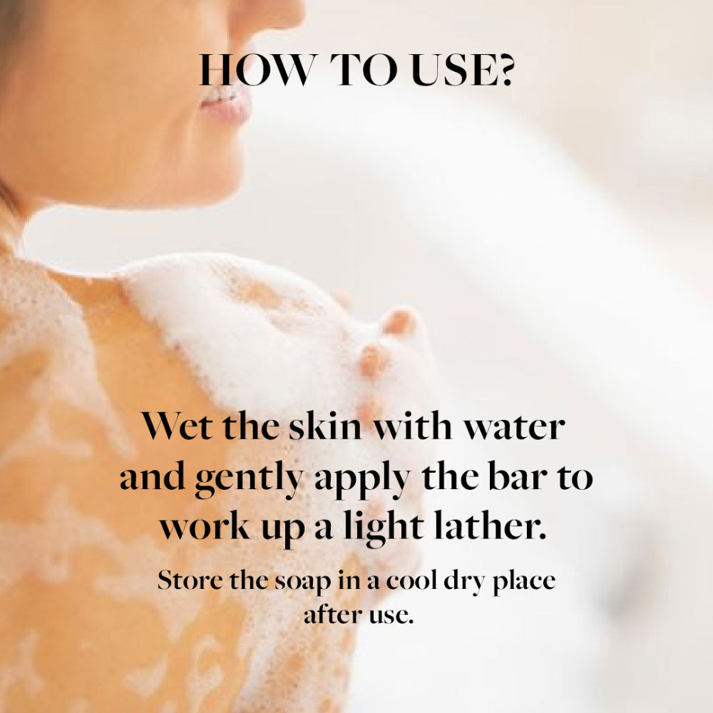 Sadhev Revitalising & Rejuveting Bathing Bar - Melon & Aloe Vera, 125g