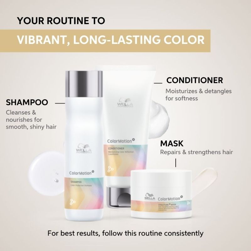 Wella Professionals ColorMotion+ Structure+ Mask, 150ml Buy at Indicrest Image 8