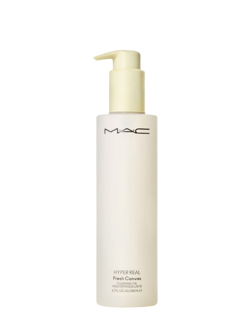 M.A.C Hyper Real Fresh Canvas Cleansing Oil Makeup Remover With Niacimide, Hyaluronic Acid & Ceramides, 200ml Buy at Indicrest