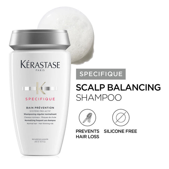 Kerastase Specifique Prevention Shampoo, Reduces Hair-Loss, Adds Volume, 250ml, Buy from Indicrest