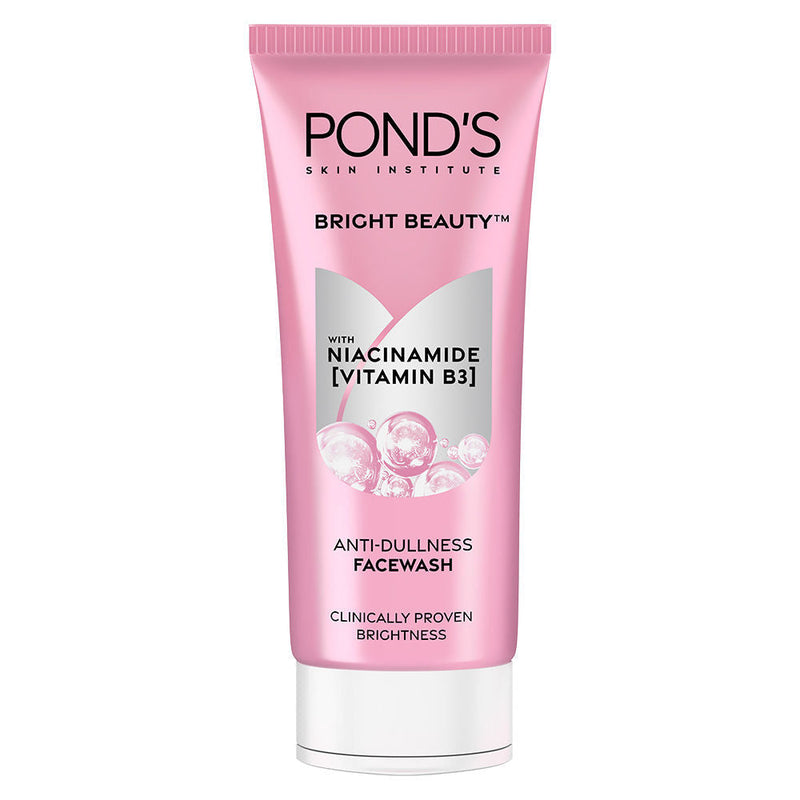 Pond’s Bright Beauty With Niacinamide [Vitamins B3] Anti-Dullness FaceWash, 100g Buy at Indicrest