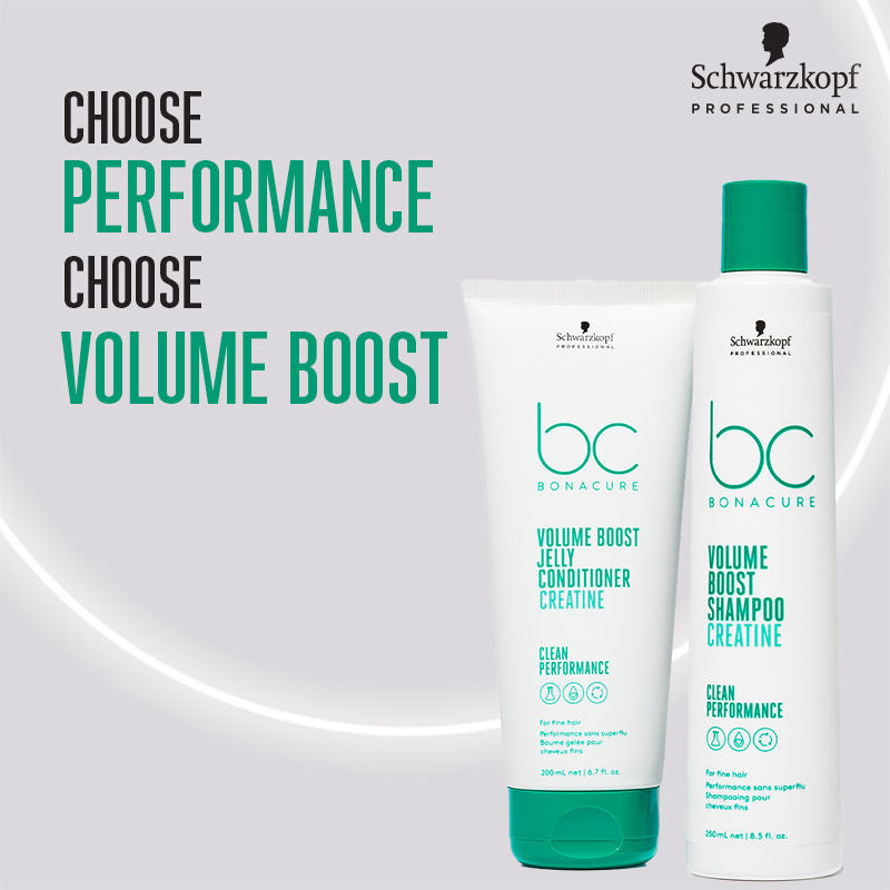 Schwarzkopf Professional Bonacure Volume Boost Jelly Conditioner With Creatine - For Fine Hair, 200ml Buy at Indicrest Image 10