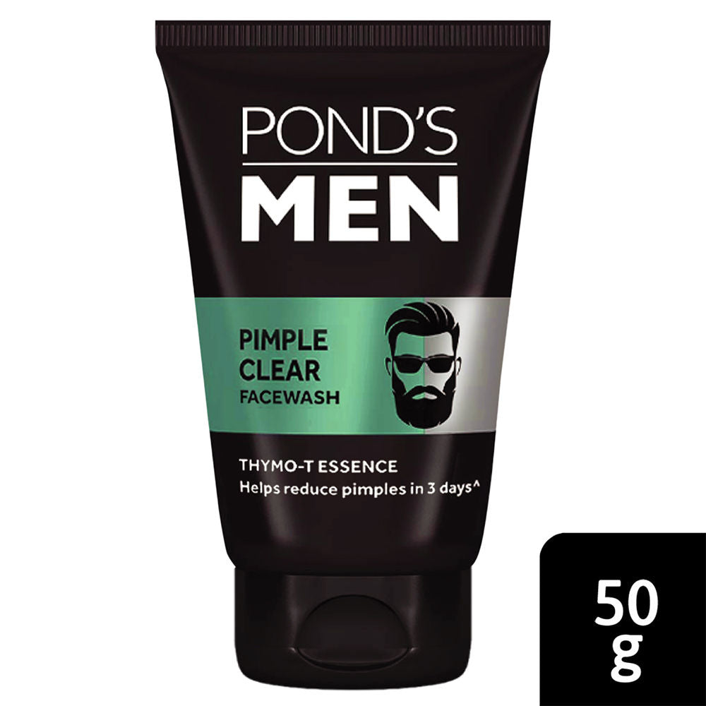 Pond’s Men Pimple Clear Facewash Reduces Pimples In 3 Days Specially For Men, 50g Buy at Indicrest