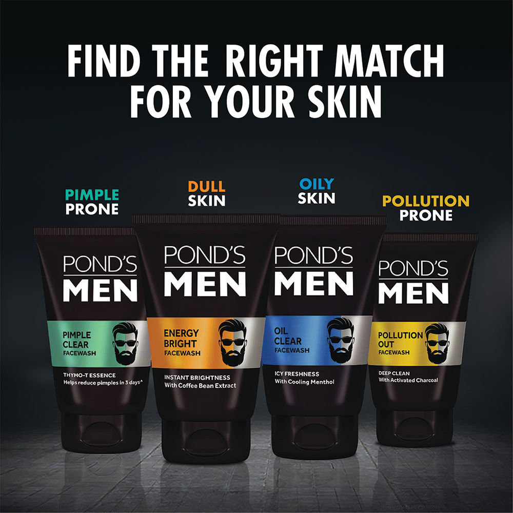 Pond’s Men Pimple Clear Facewash Reduces Pimples In 3 Days Specially For Men, 50g Buy at Indicrest Image 7