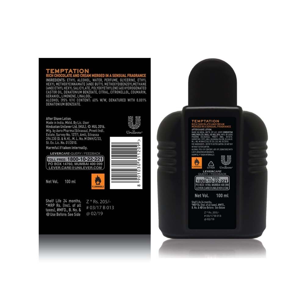 Axe Sigture Dark Temptation After Shave Lotion, 100ml Buy at Indicrest Image 3