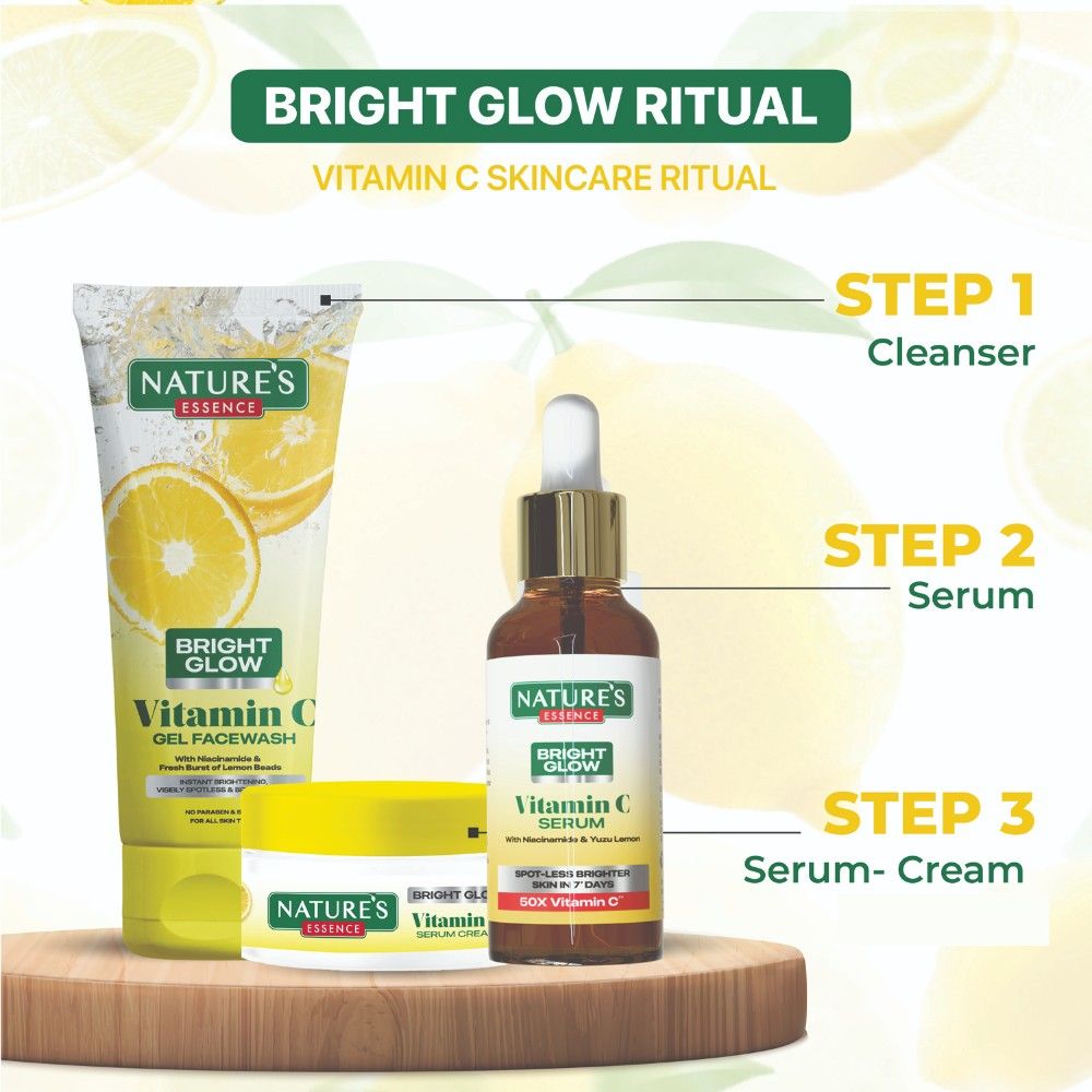 Nature's Essence V Bright Glow Vitamin C Face Serum, 30ml Buy at Indicrest Image 8