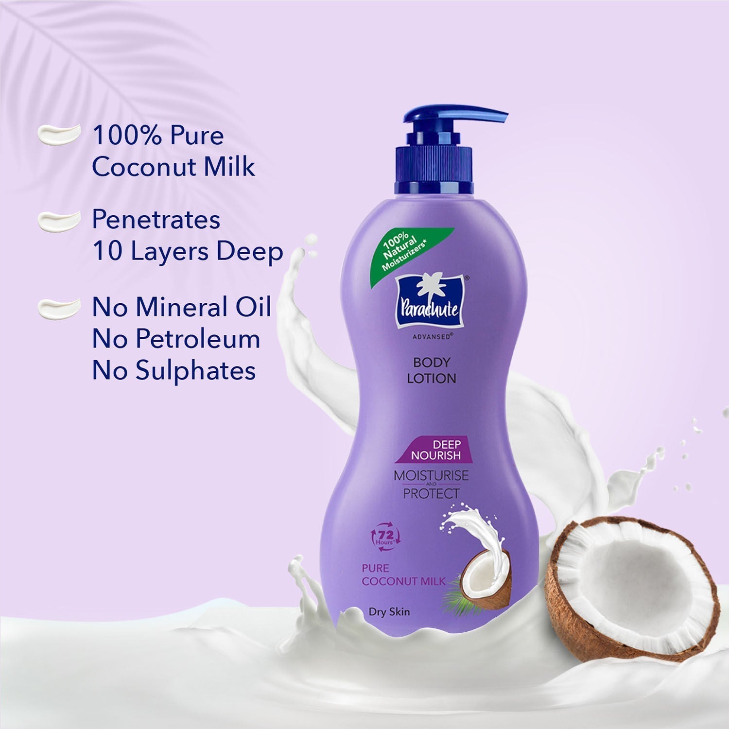 Parachute Advansed Deep Nourish Body Lotion, 600ml Buy at Indicrest Image 6