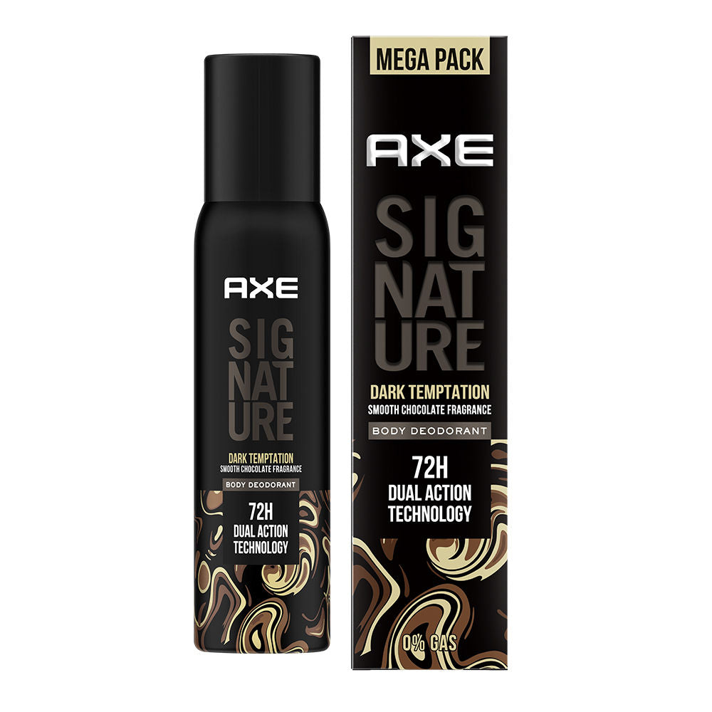 Axe Sigture Dark Temptation Long Lasting No Gas Body Deodorant For Men, 200ml Buy at Indicrest Image 2