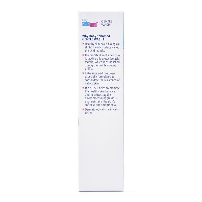 Sebamed Baby Gentle Wash, PH 5.5, With Allantoin, No Tears Formula, Clinically Tested, 200ml Buy at Indicrest Image 3