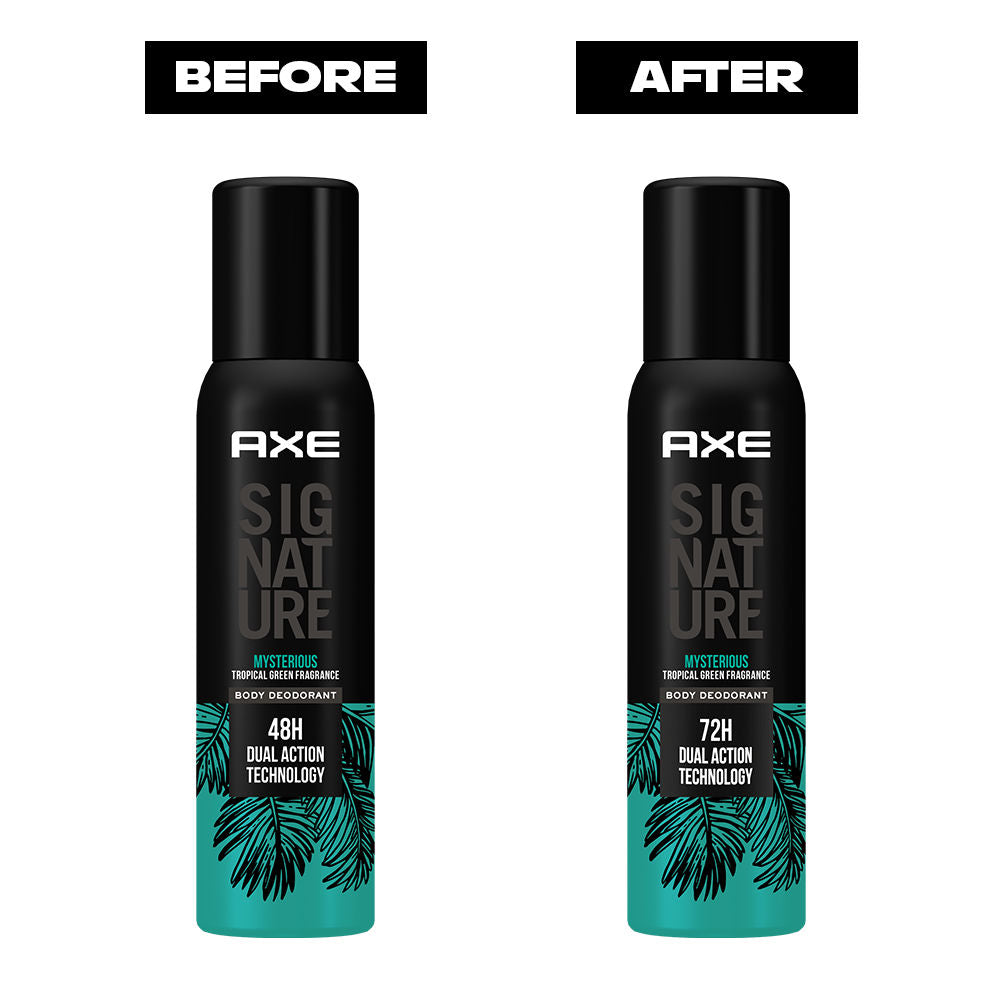 Axe Sigture Mysterious Long Lasting No Gas Body Deodorant For Men, 154ml Buy at Indicrest Image 8