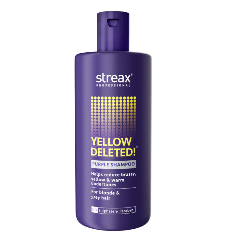 Streax Professional Yellow Deleted Purple Shampoo, 300ml Buy at Indicrest Image 9