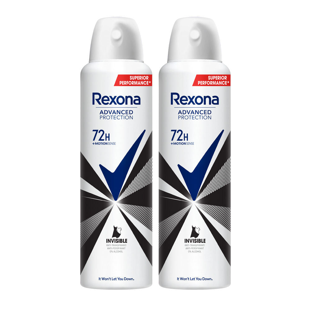 Rexona Invisible Anti-Perspirant Deodorant (Pack of 2), 400ml Buy at Indicrest Image 2