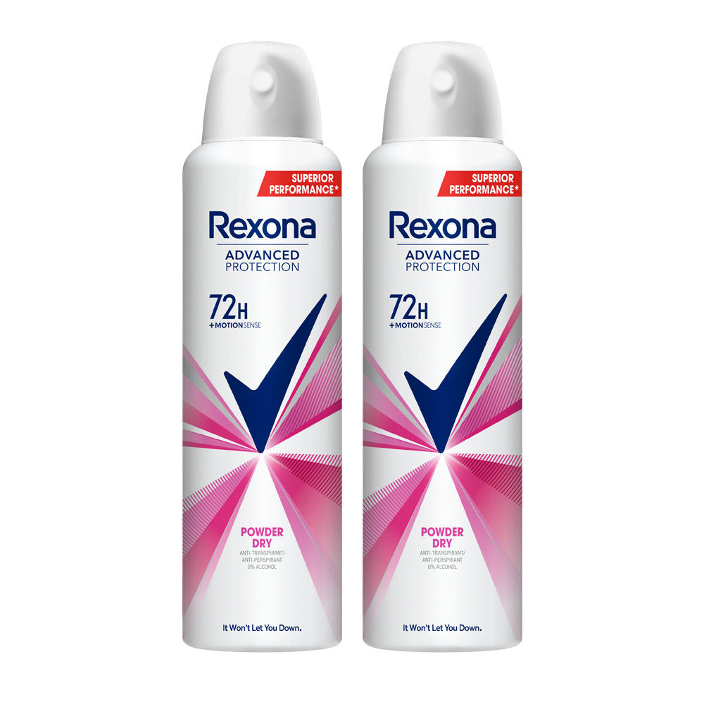 Rexona Powder Dry Deodorant (Pack of 2), 400ml Buy at Indicrest Image 2