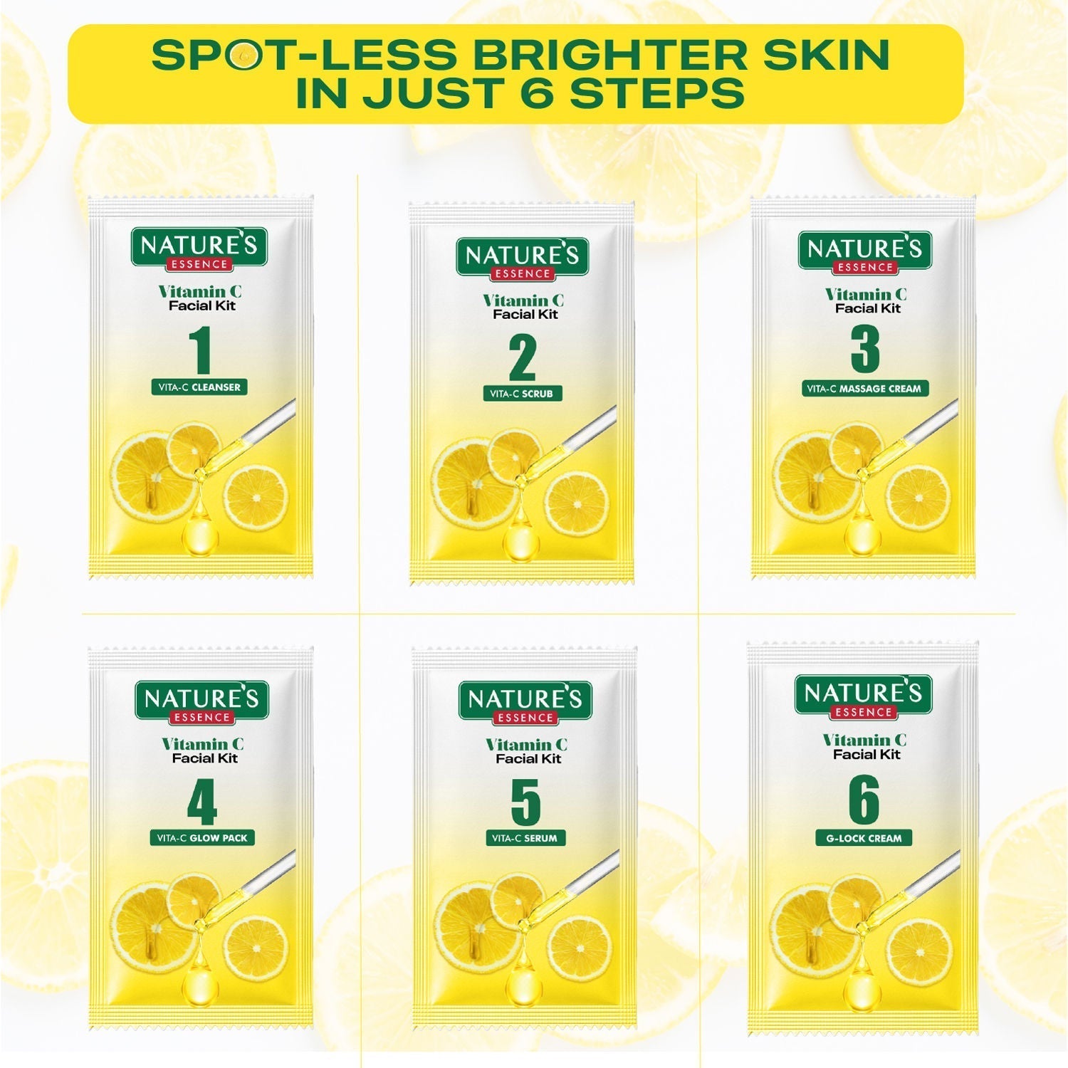 Nature's Essence Vitamin C Serum Facial Kit, 29g Buy at Indicrest Image 3