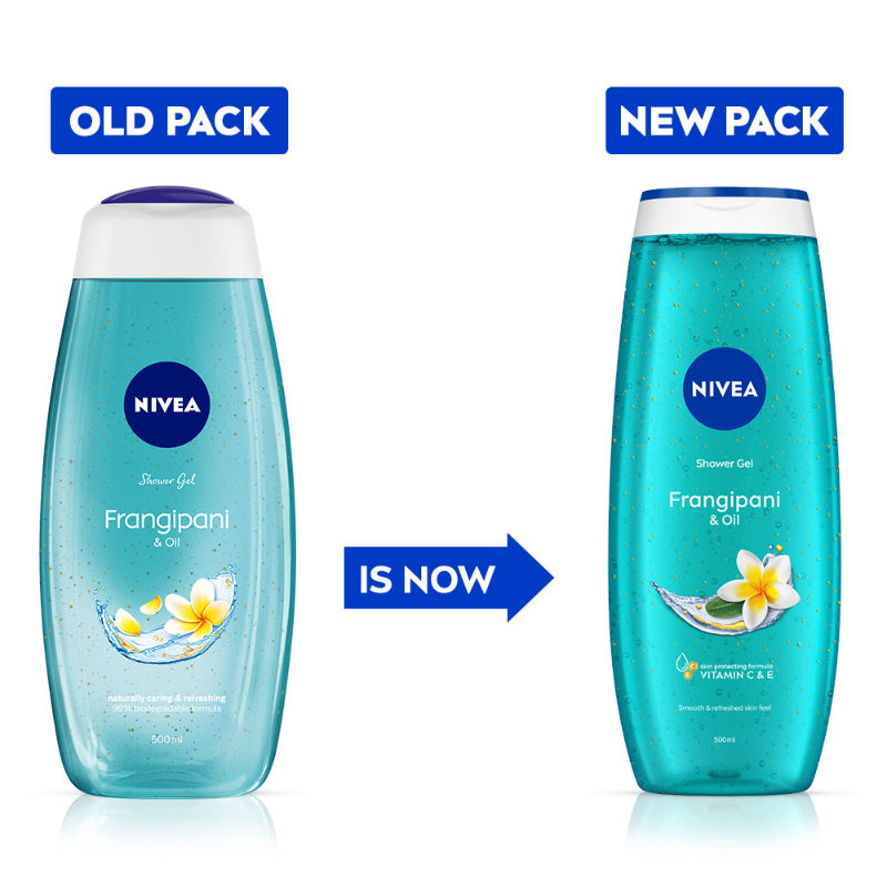 Nivea Frangipani & care oil Body wash for long-lasting freshness, 500ml Buy at Indicrest Image 4