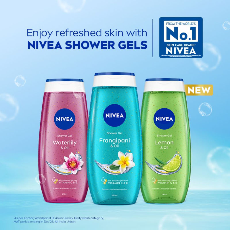 Nivea Frangipani & care oil Body wash for long-lasting freshness, 125ml Buy at Indicrest Image 10