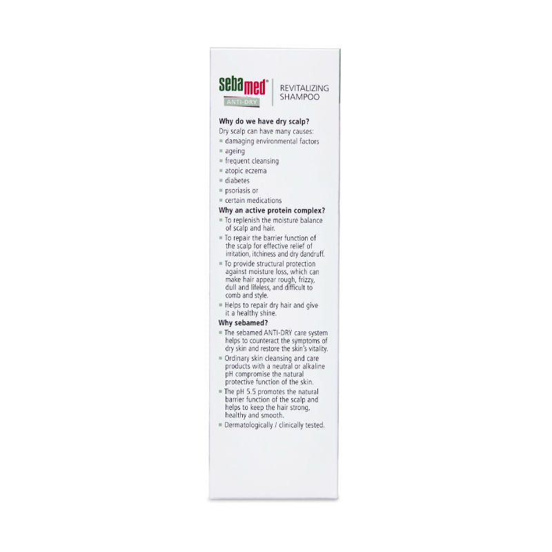 Sebamed Anti-Dry Revitalizing Shampoo, Regenerates Dry Hair, Healthy Shine, 200ml Buy at Indicrest Image 4