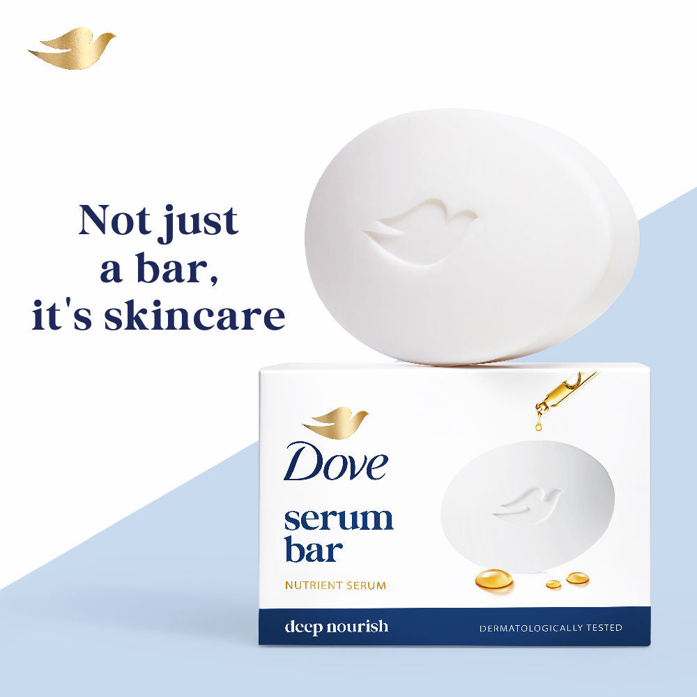 Dove Cream Beauty Bathing Soap Bar with Moisturising Cream (Pack of 8), 800g Buy at Indicrest Image 5