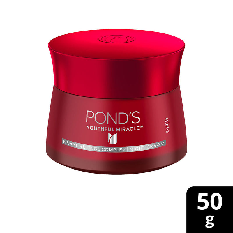 Pond’s Youthful Miracle Anti Aging Night Cream With Retinol C Niacinamide, 50g Buy at Indicrest