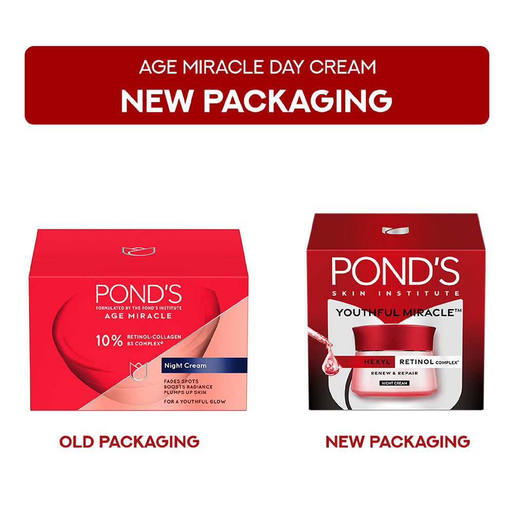 Pond’s Youthful Miracle Anti Aging Night Cream With Retinol C Niacinamide, 50g Buy at Indicrest Image 11