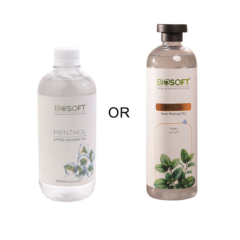 Biosoft Menthol After Waxing Oil, 500ml Buy at Indicrest Image 2