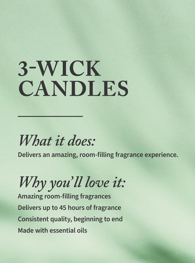 Bath & Body Works Journal Moments 3-Wick Candle, 411 g/ 14.5 oz Buy at Indicrest Image 2