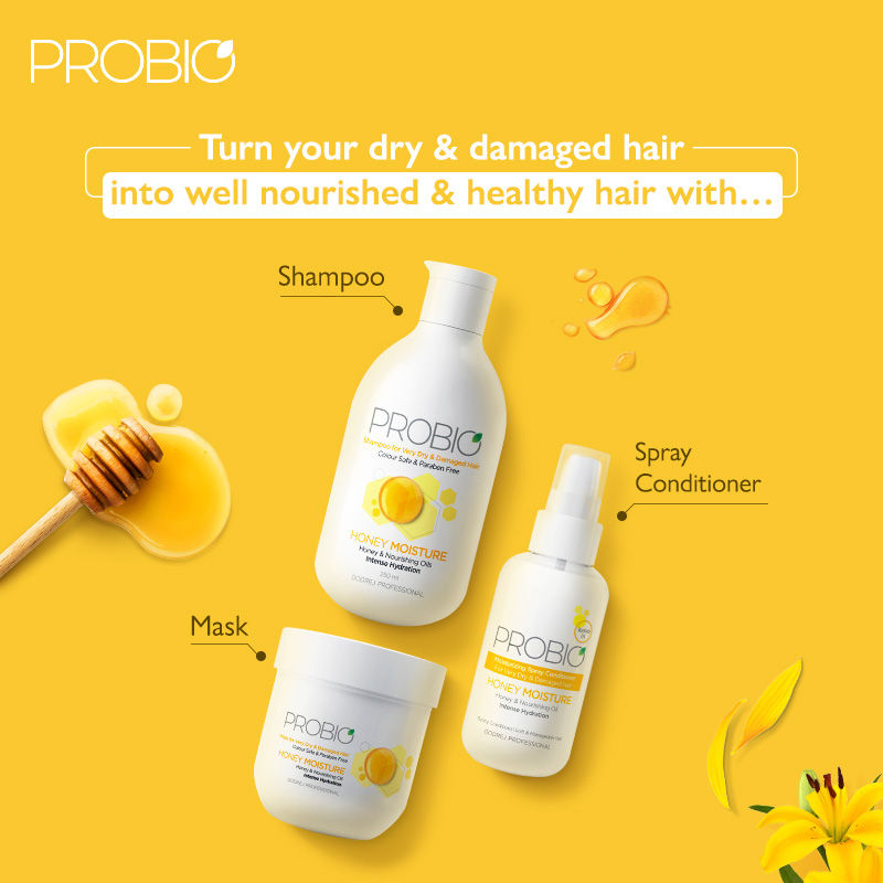 Godrej Professional Probio Honey Moisture Mask, 200g Buy at Indicrest Image 5