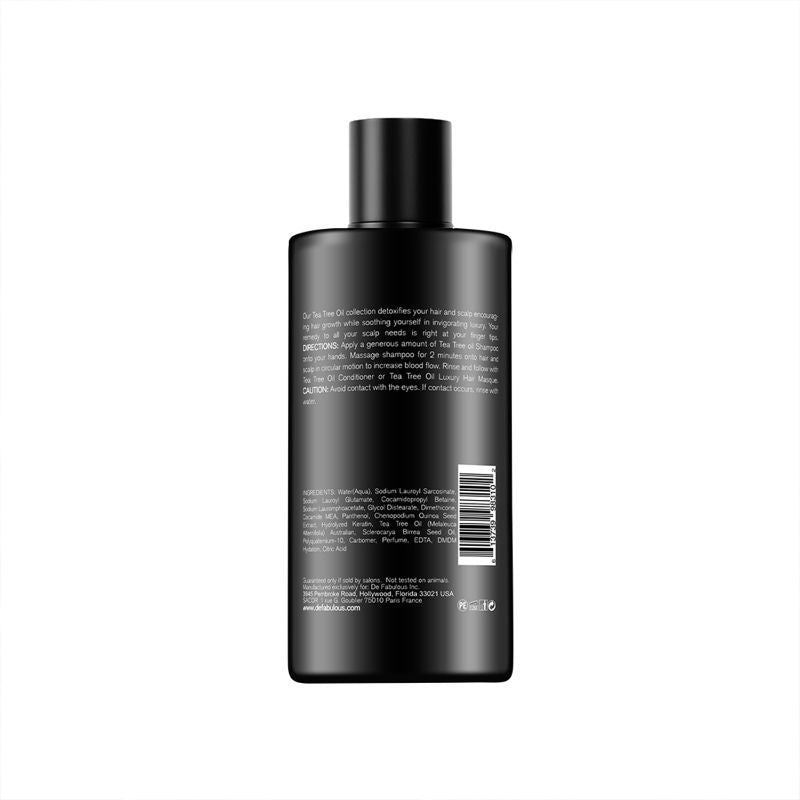 De Fabulous Tea Tree Oil Sulphate Free Shampoo For Scalp Health - All Hair Types, 250ml