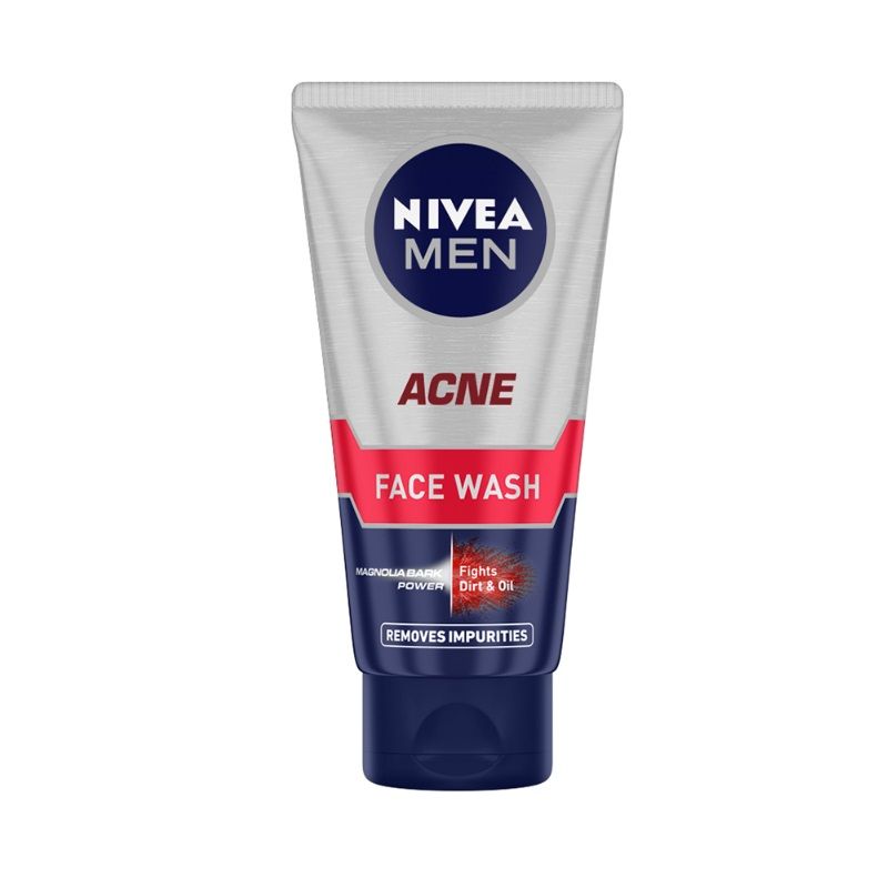Nivea MEN Acne Face Wash for Oily & Acne Prone Skin, Fights Oil & Dirt with Magnolia Bark Power, 50g Buy at Indicrest Image 8