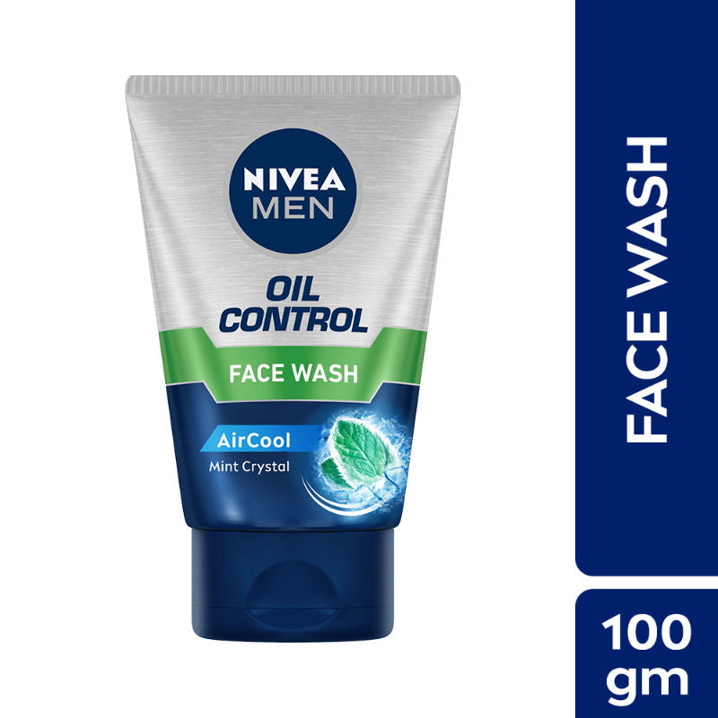 Nivea MEN Face Wash for Oily Skin, Oil Control for 12hr Oil Control with 10x Vitamin C Effect, 100g Buy at Indicrest