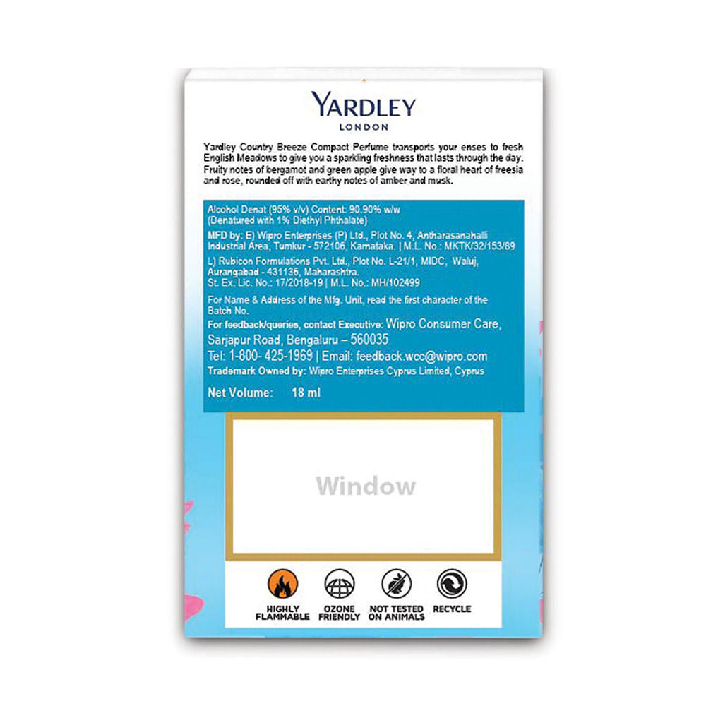 Yardley London Country Breeze Compact Perfume, 18ml Buy at Indicrest Image 3