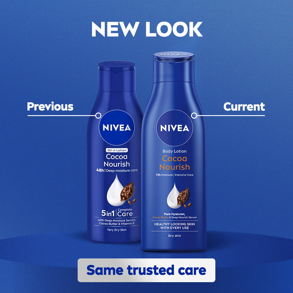 Nivea 48H Deep Moisture Care Cocoa Butter & Vit E Body Lotion For Very Dry Skin, 200ml Buy at Indicrest Image 10