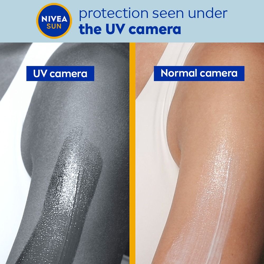 Nivea SPF 50+ PA+++ Protect & Moisture Sunscreen-No White Cast, With Vitamin C & Hyaluron, 75ml Buy at Indicrest Image 10