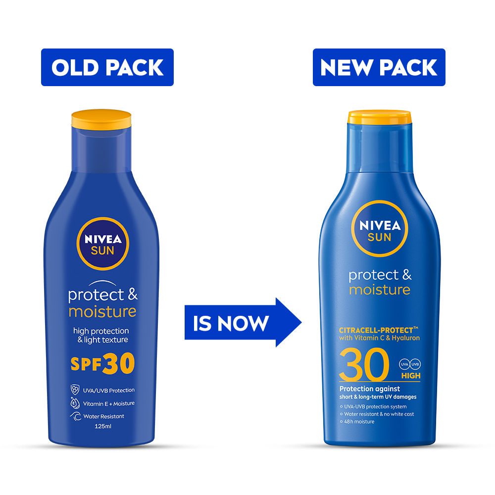 Nivea Moisturising Sun Lotion SPF 30, 125ml Buy at Indicrest Image 2