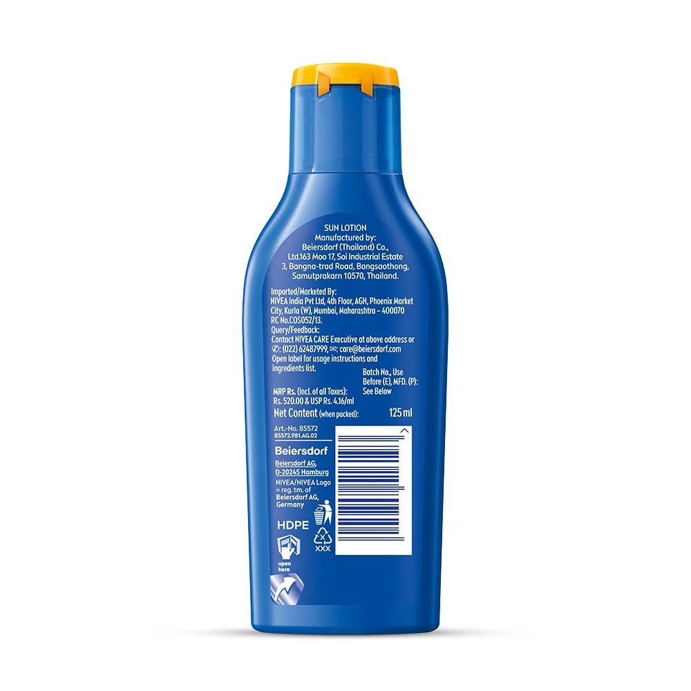 Nivea Moisturising Sun Lotion SPF 30, 125ml Buy at Indicrest Image 9