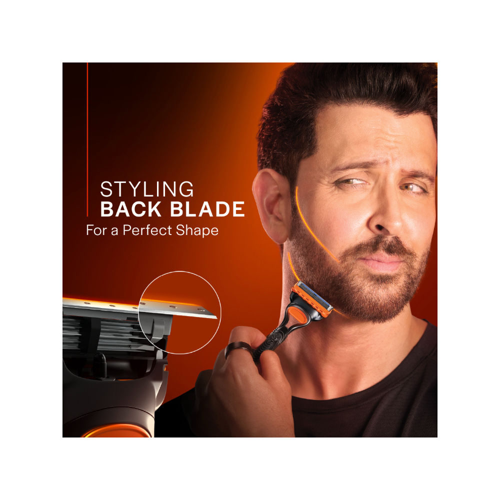 Gillette Fusion Shaving Blades (Pack of 6, Cartridges) Buy at Indicrest Image 7