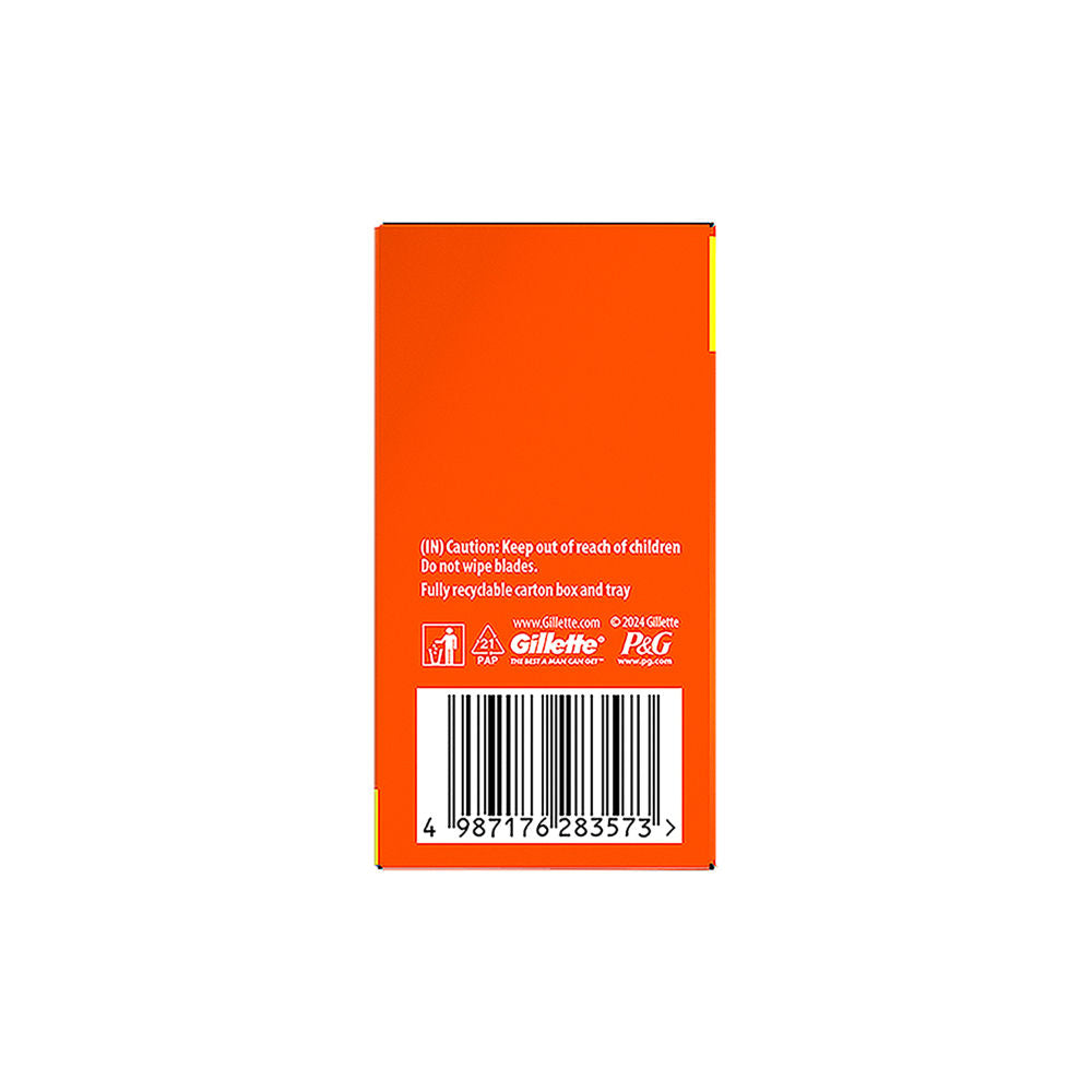 Gillette Fusion Shaving Blades (Pack of 6, Cartridges) Buy at Indicrest Image 9