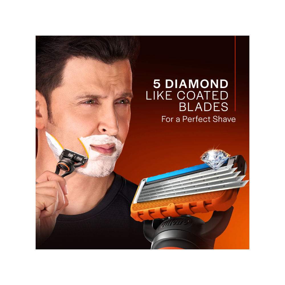 Gillette Fusion 5 Proglide Shaving Razor Blades for men, Pack of 2 Buy at Indicrest Image 7